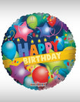Birthday Happy Round Balloon