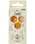 Candle Bees Wax Number 4 - 1 Pc- (4.5cm)