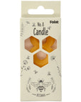 Candle Bees Wax Number 8 - 1 Pc- (4.5cm)
