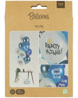 Party King 12pc Latex Balloon (Helium/Air Filled) - 13 Inches