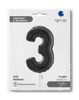 Number 3 Black (Helium)