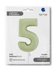 Number 5 Satin Olive Green (Helium)