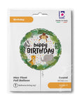 Jungle Birthday Round Balloon