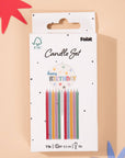 Premium Candles Star Burst- 11 Pc