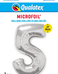 Number 5 Silver (Helium)