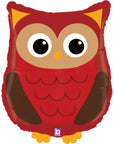 Woodland Owl (Helium) - 26 Inches