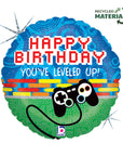 Game Controller Happy Birthday Balloon