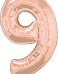 Number 9 (Helium) - 34 Inches