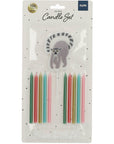 Candle Zoo Party- 11 Pc