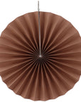 Paper Deco Fan Set Crème Rose- 3pc