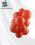 Coral Latex Balloon (Helium/Air Filled) - 11 Inches