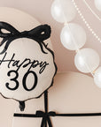 Foil Balloon Pill Happy ''30'' 47.5x45 cm