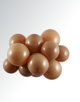 Mocha Brown Latex Balloon (Helium/Air Filled) - 11 Inches