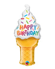 Birthday Ice Cream Cone Balloon