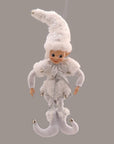 Premium 40 Cm White Silver Elf- 1 Pc