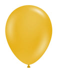 Pastel Mustard Latex Balloon (Helium/Air Filled) - 11 Inches