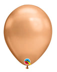 Chrome® Copper Latex Balloon (Helium/Air Filled) - 11 Inches