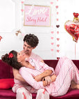 Foil Balloon Heart Love Portion (Helium)- 21*25 Inches