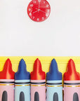 Crayons Foil Balloon Blue (Helium)- 9*41 Inches