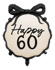 Foil Balloon Pill Happy ''60'' 47.5x45 cm