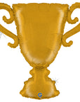 Golden Cup Balloon (Helium) - 28 Inches