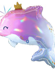 Glowy Dolphin (Helium) - 24 Inches