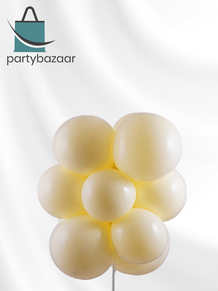 Pastel Lemonade Latex Balloon (Helium/Air Filled) - 11 Inches