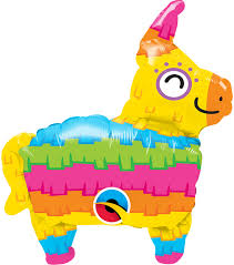 Rainbow Pinata Balloon