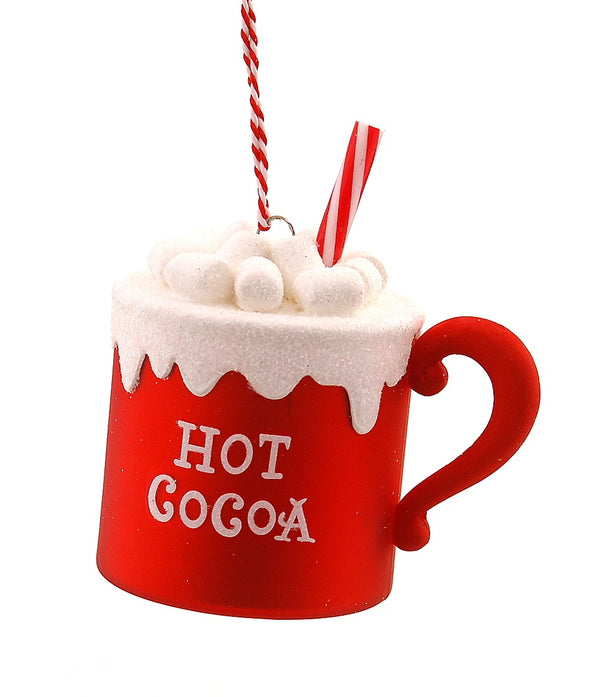 Premium 11 Cm Glass Hot Coffee Ornament- 1 Pc