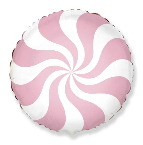 Swirly Pink Round Balloon