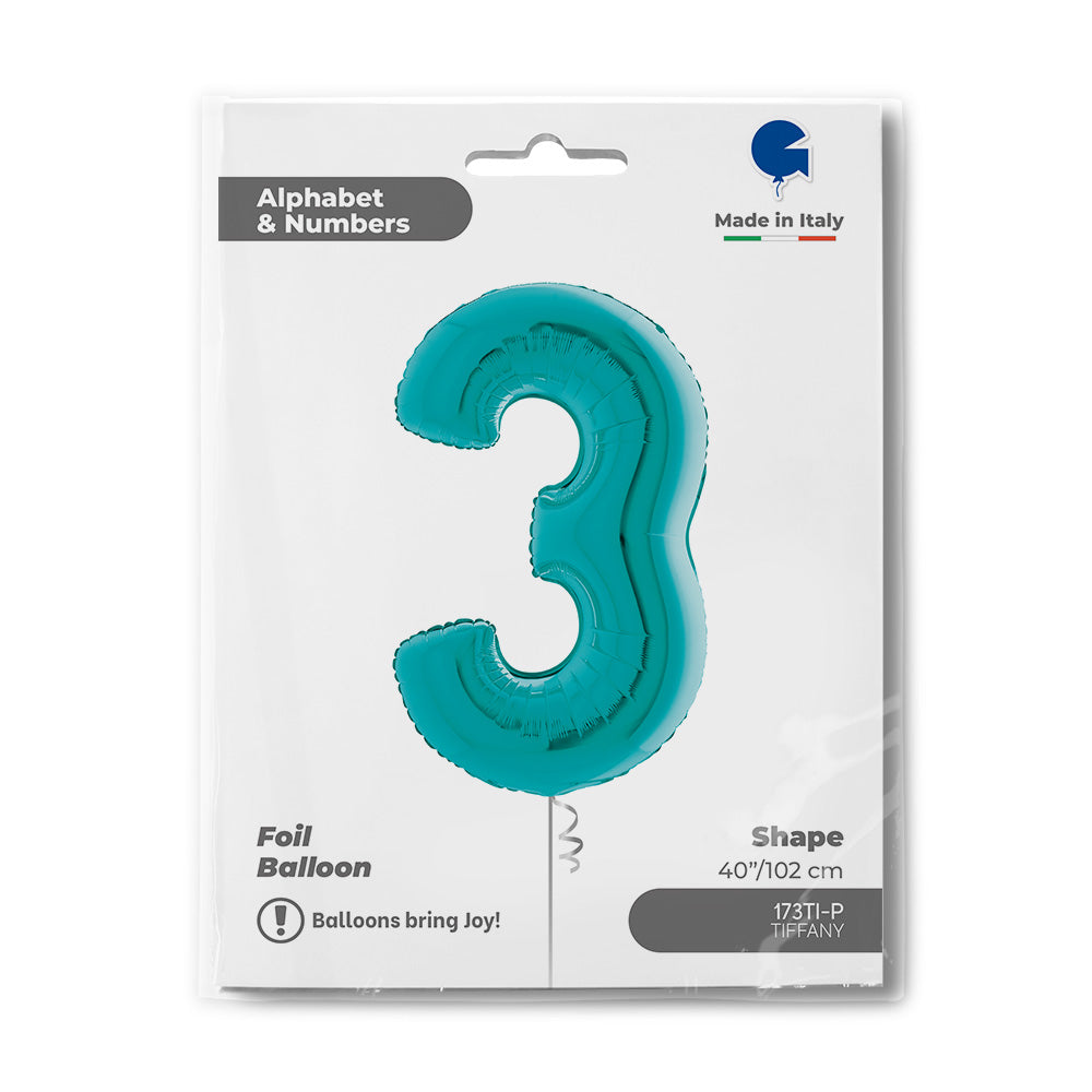 Number 3 (Helium) - 40 Inches