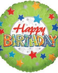 Slime Birthday Round Balloon