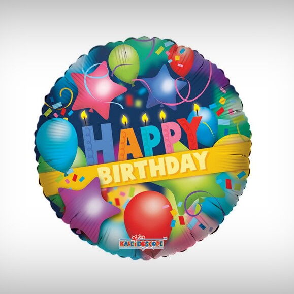 Birthday Happy Round Balloon