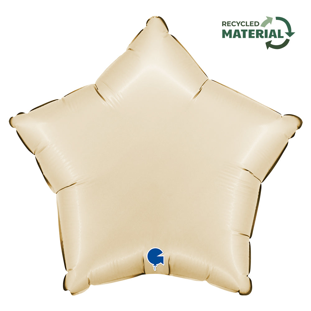 Star 18inc Satin Cream Single Pack