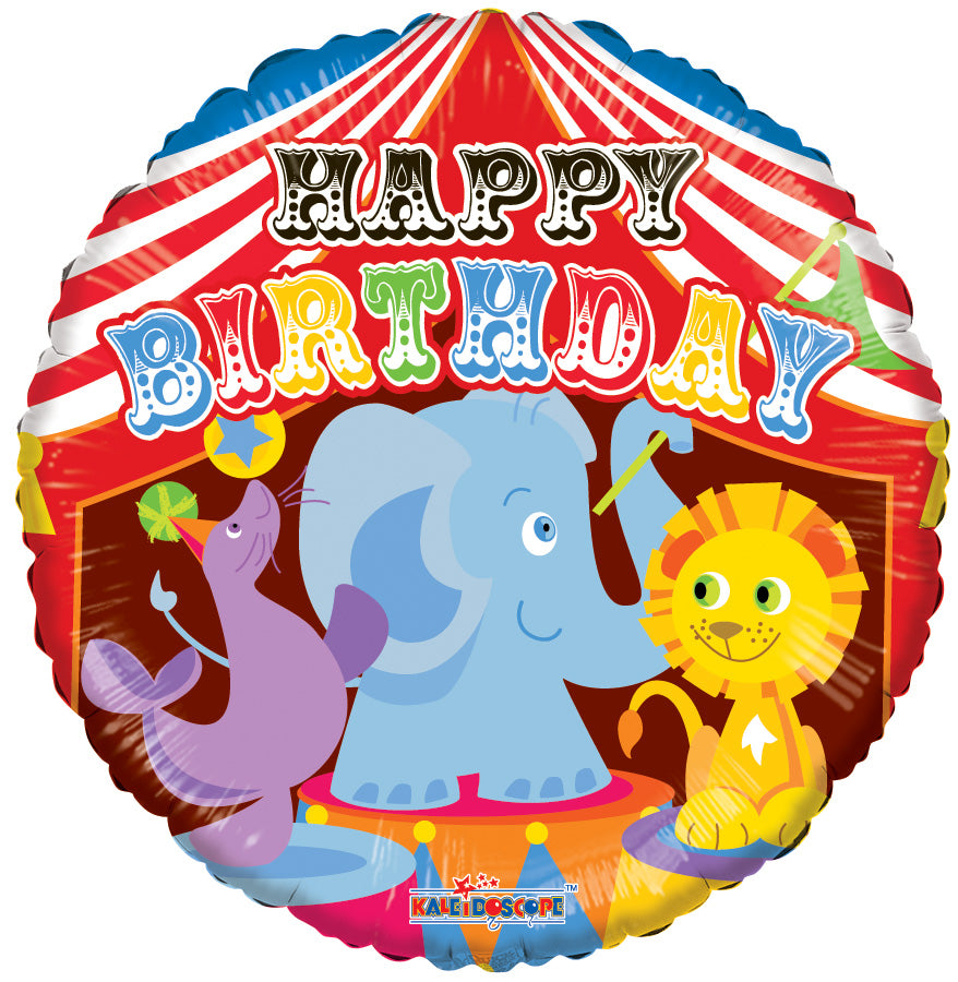 Birthday Circus Round Balloon