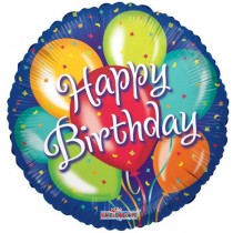 Happy Birthday Round Balloon