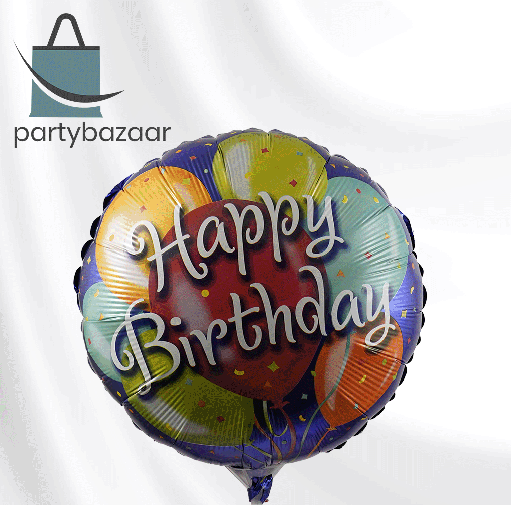 Happy Birthday Round Balloon
