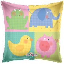 Barnyard Friends Square Balloon