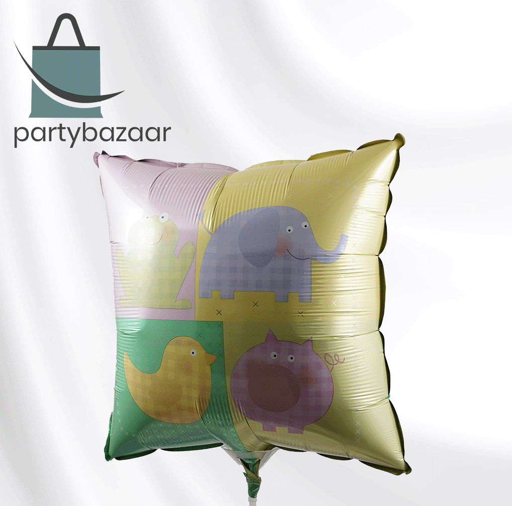 Barnyard Friends Square Balloon