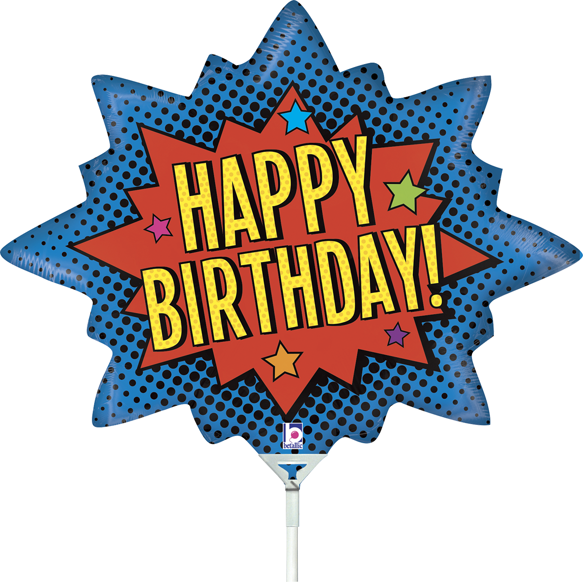Superhero Birthday Balloon 