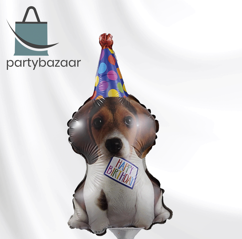 Birthday Puppy Balloon