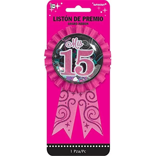 Miss 15 Birthday Badge- 1pc