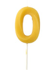 Candle  Bees Wax Number 0 - 1 Pc- (4.5cm)