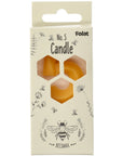 Candle  Bees Wax Number 5 - 1 Pc- (4.5cm)