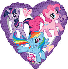 My Little Pony Heart Balloon