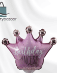 Birthday Princess Crown Balloon 