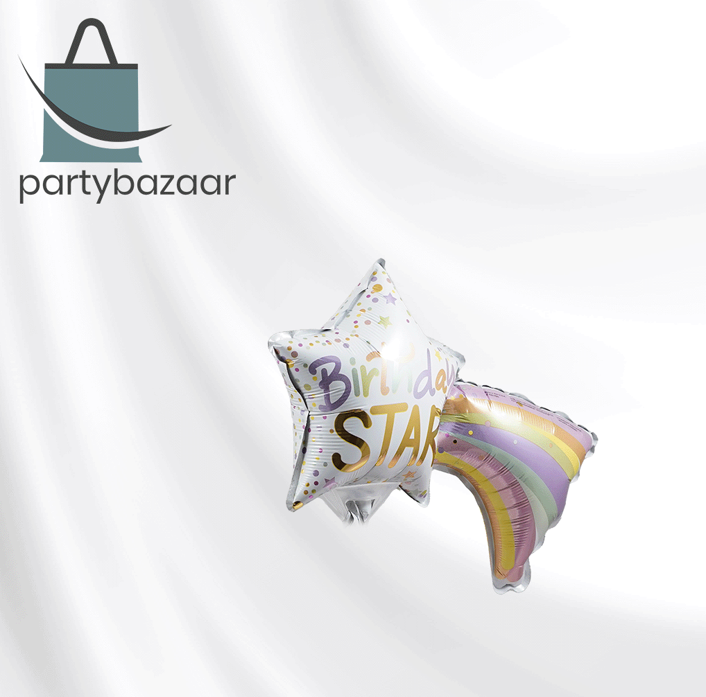 Birthday Star Balloon