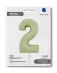 Number 2 Satin Olive Green (Helium)