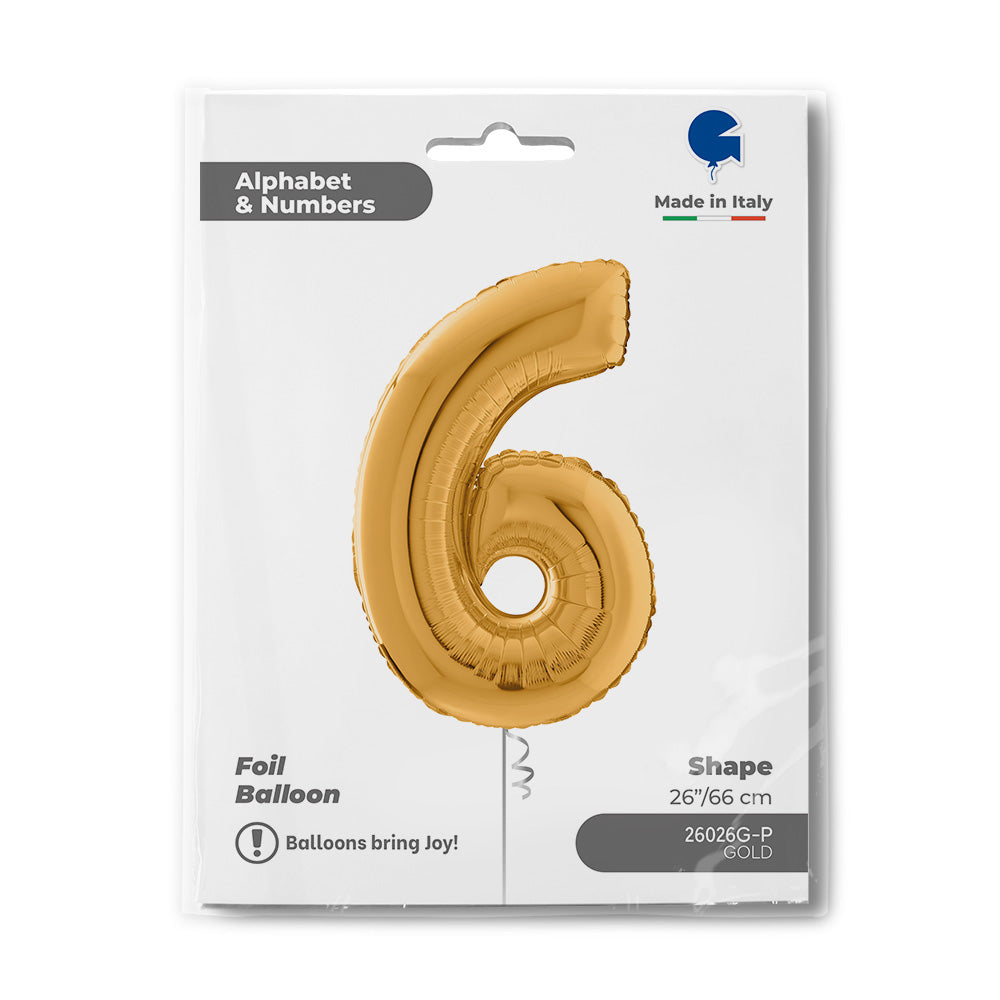 Number 6 Gold (Helium)