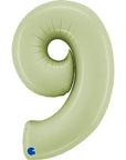 Number 9 Satin Olive Green (Helium)